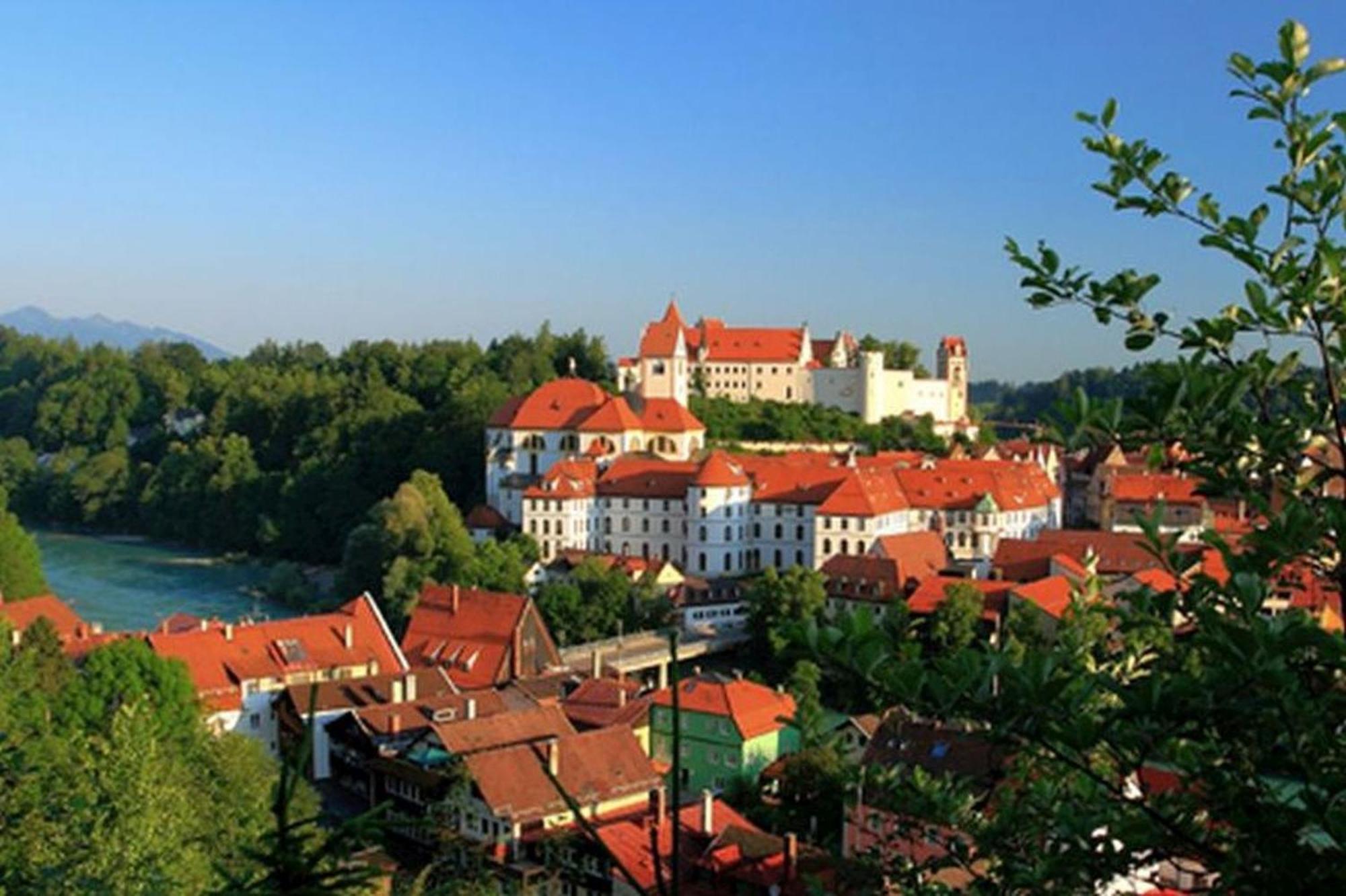 Ferienwohnung Allgaeu - Fuessen Zentrum Buitenkant foto